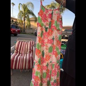 Spring maxi dress